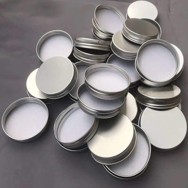 Coffee Tea & Jane - 100pcs Aluminum Cap 38/55/65mm Disposable Plastic