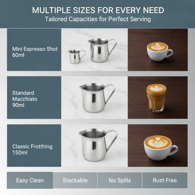Stainless Steel Coffee Milk Fr - Barista Milk Jug ulasan dan harga