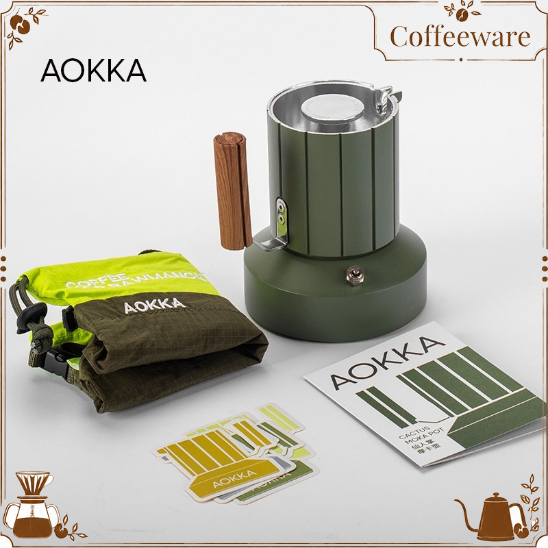 AOKKA Double Valve Moka Pot Ca - Moka Pot Stove ulasan dan harga