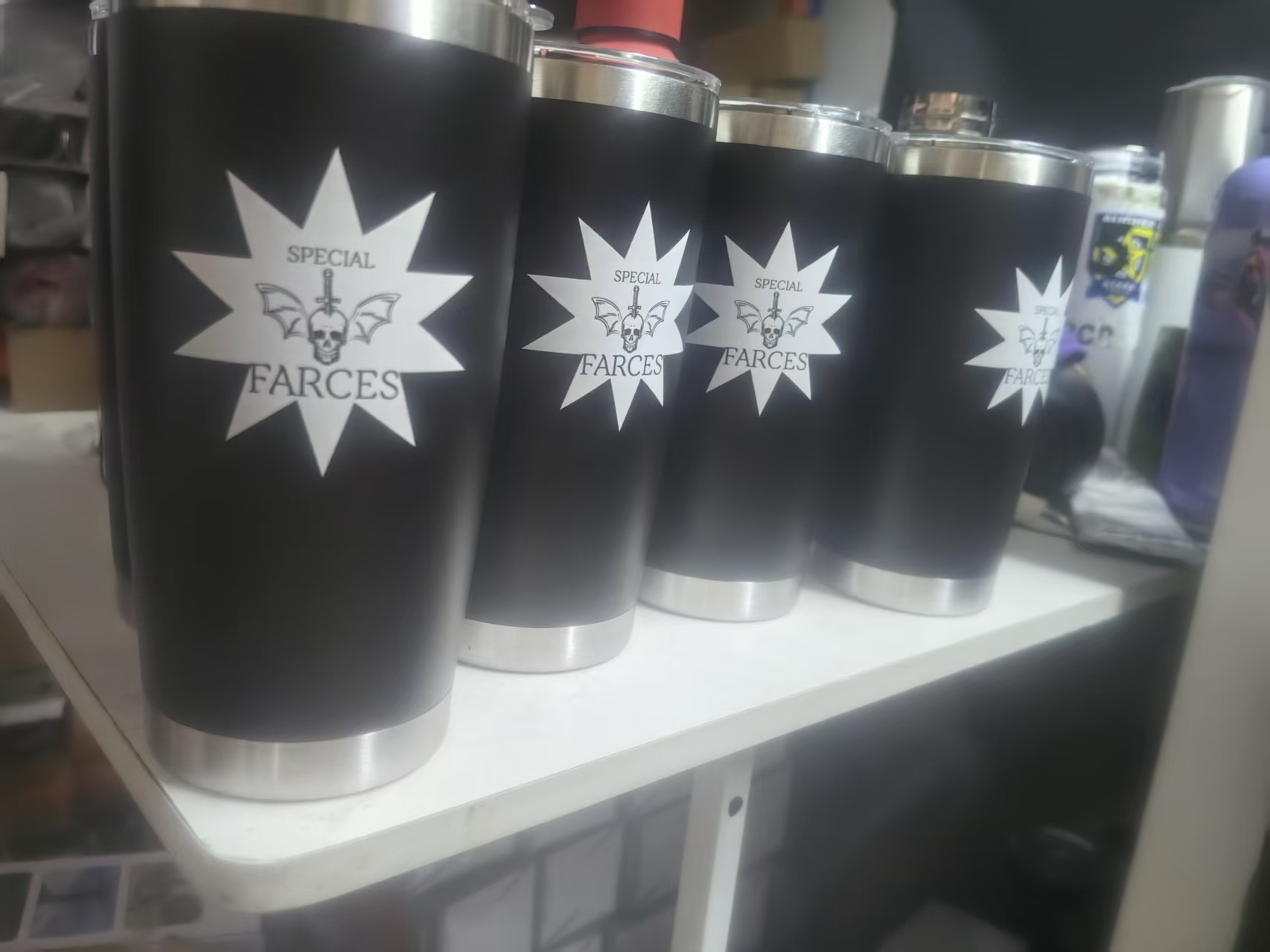 20oz Stainless Steel Thermal W - Coffee Tea Images ulasan dan harga