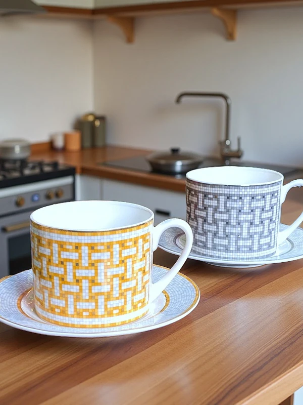 Elegant European Style Bone Ch - Xbloom Coffee Tea ulasan dan harga