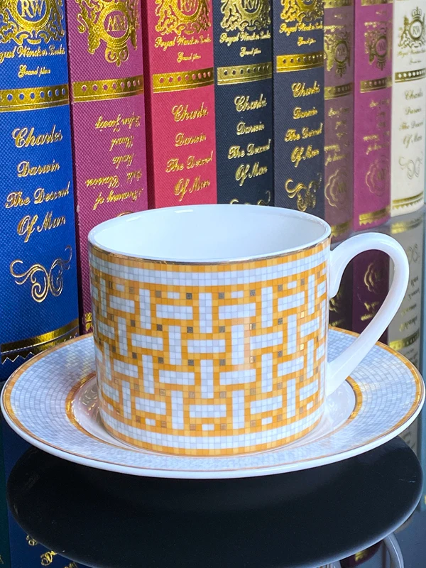 Elegant European Style Bone Ch - Xbloom Coffee Tea ulasan dan harga