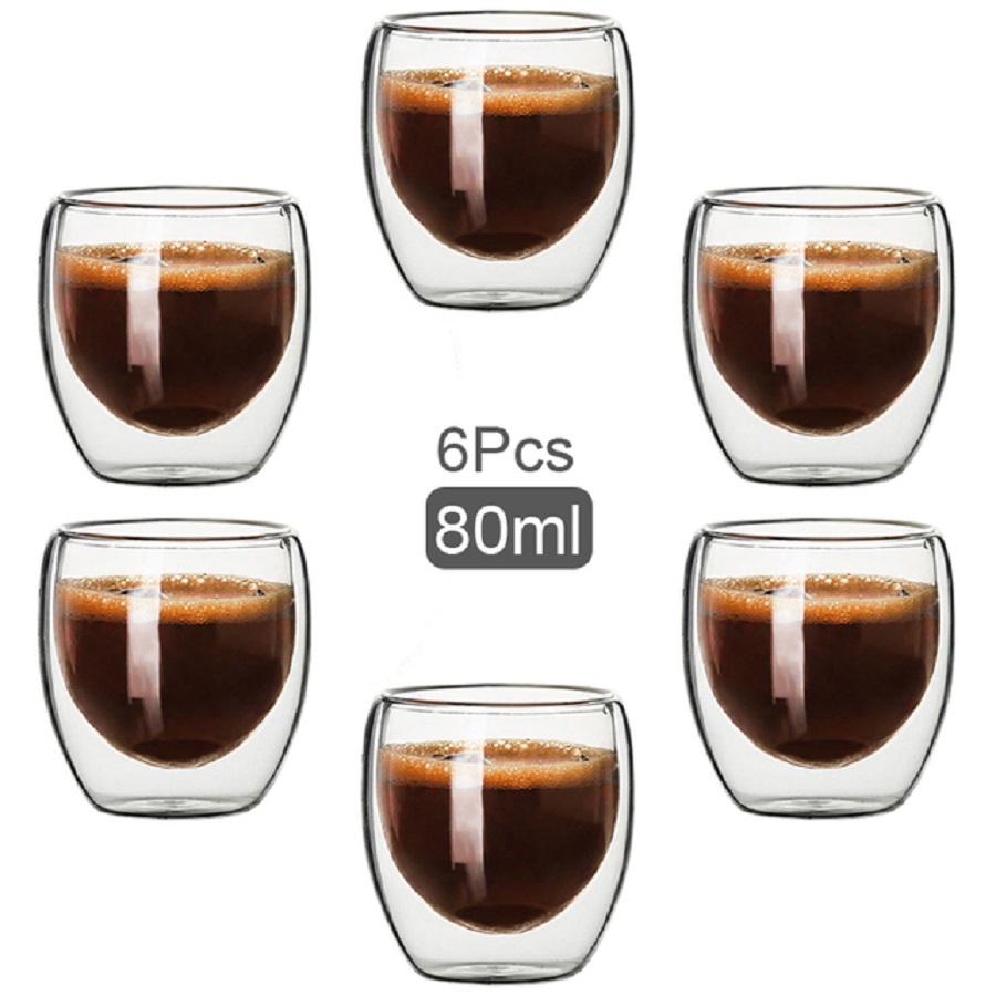 Double Walled Glass Coffee Mug - Xbloom Coffee Tea ulasan dan harga