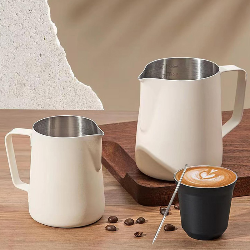 Milk Jug Stainless Steel Measu - Barista Milk Jug ulasan dan harga