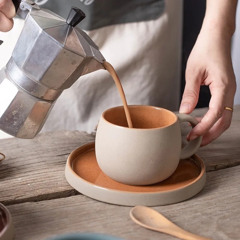 Ceramic Coffee Cup Set Japanes - Coffee Tea And Sugar Set ulasan dan harga