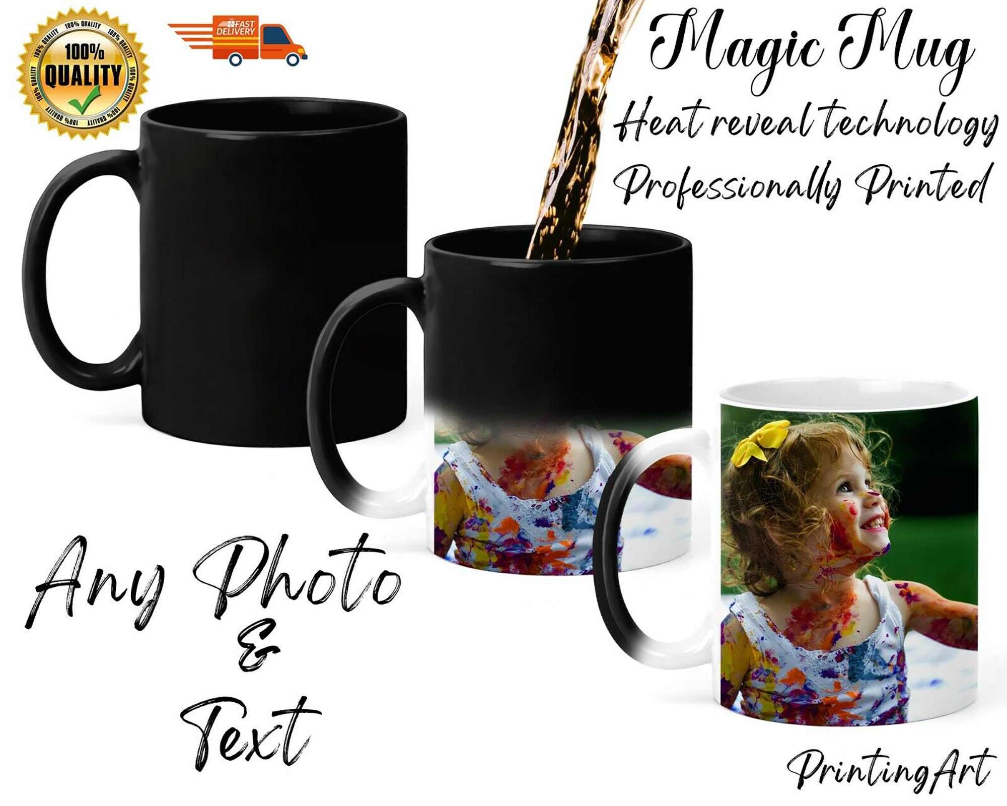 Personalised Gift Mug, Any Pho - Coffee Tea Images ulasan dan harga