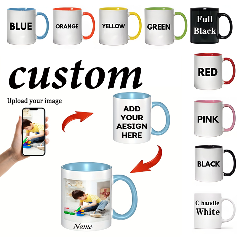 1 11oz Personalized Mug, Custo - Coffee Tea Images ulasan dan harga