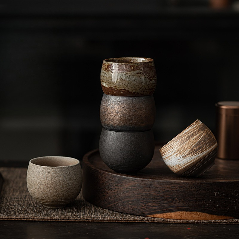 Kung Fu Tea Set Japanese Stone - Xbloom Coffee Tea ulasan dan harga